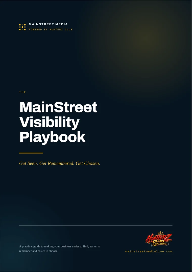 Cover of The MainStreet Visibility Playbook